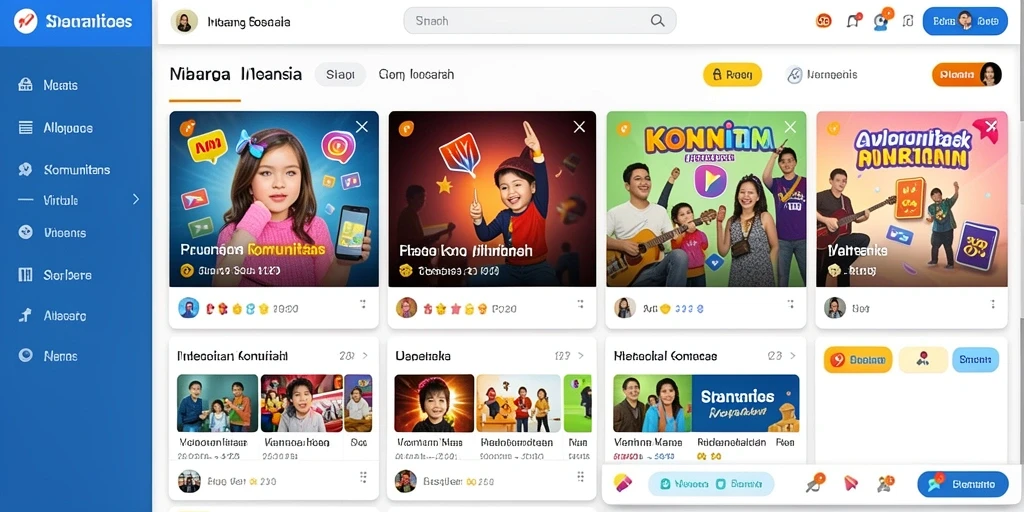 Pengaturan permainan yang mudah dipahami untuk semua pemain.