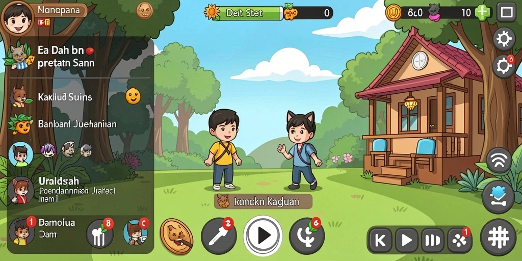Mode multiplayer yang seru untuk bersaing dengan teman.