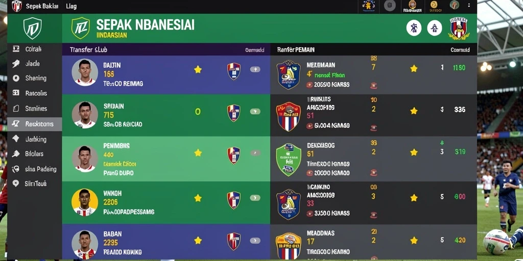 Arena permainan yang penuh warna dan detail.